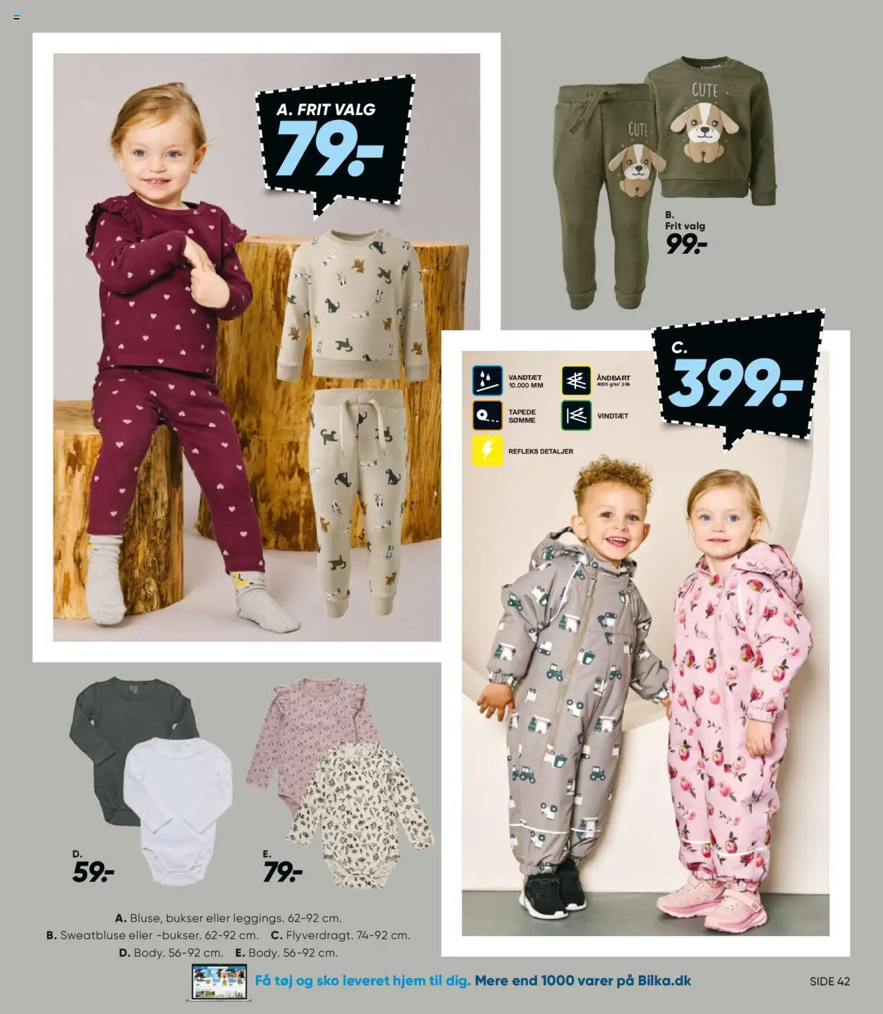 Bilka tilbudsavis – gyldig fra 12.09.2025 | Side: 8 | Produkter: Bukser, Sko, Tøj