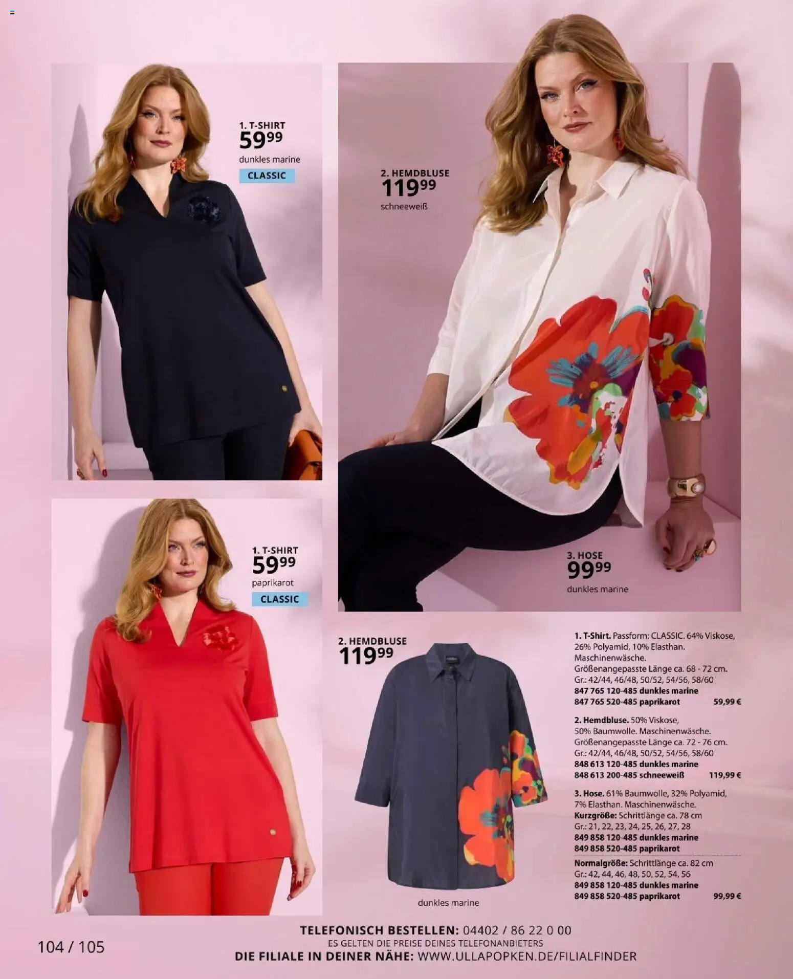 Ulla Popken akciós ujság - amely érvényes a következő dátumtól: 01.05.2026 | Oldal: 104