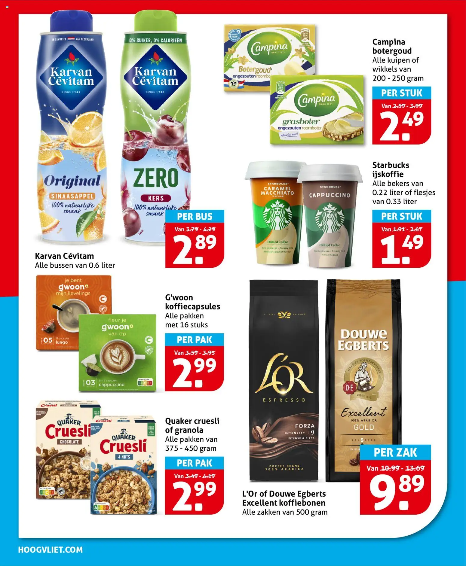 {H1} | Pagina: 14 | Producten: Koffiebonen, Koffiecapsules, Roomboter, Cappuccino