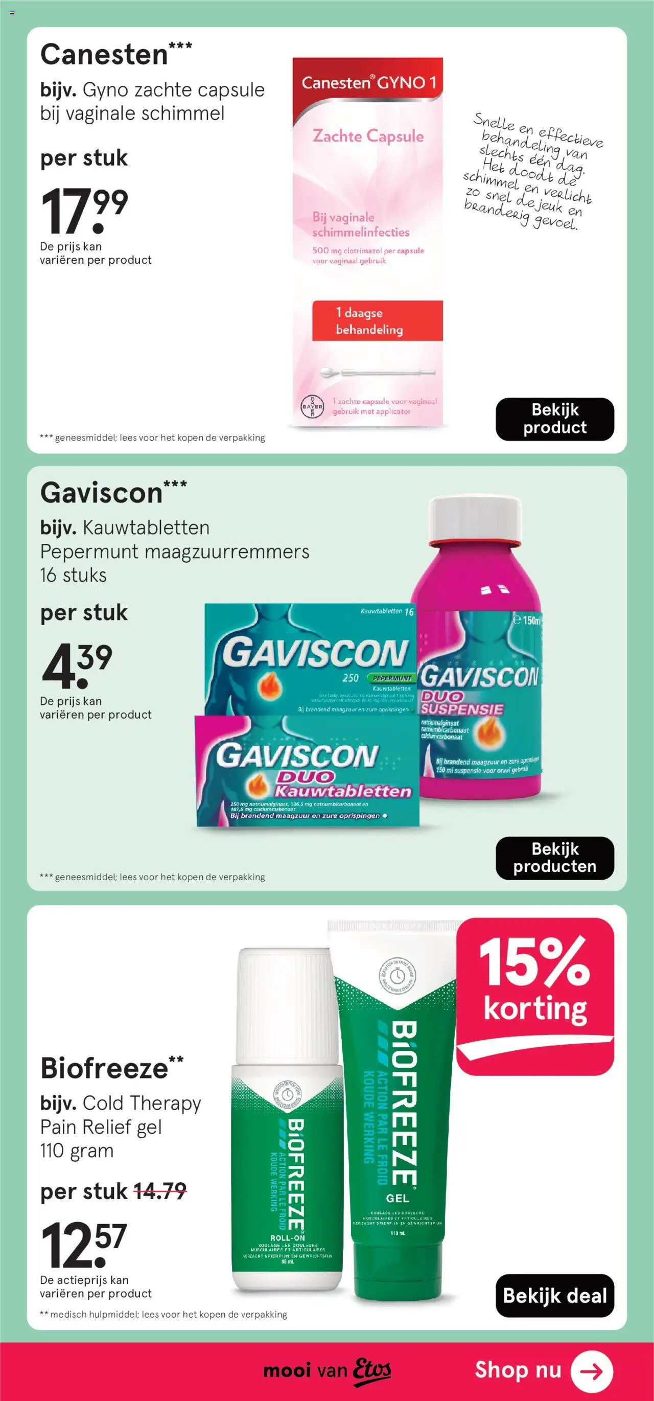 | Pagina: 80 | Producten: Kan, Tablet, Pepermunt, Gel