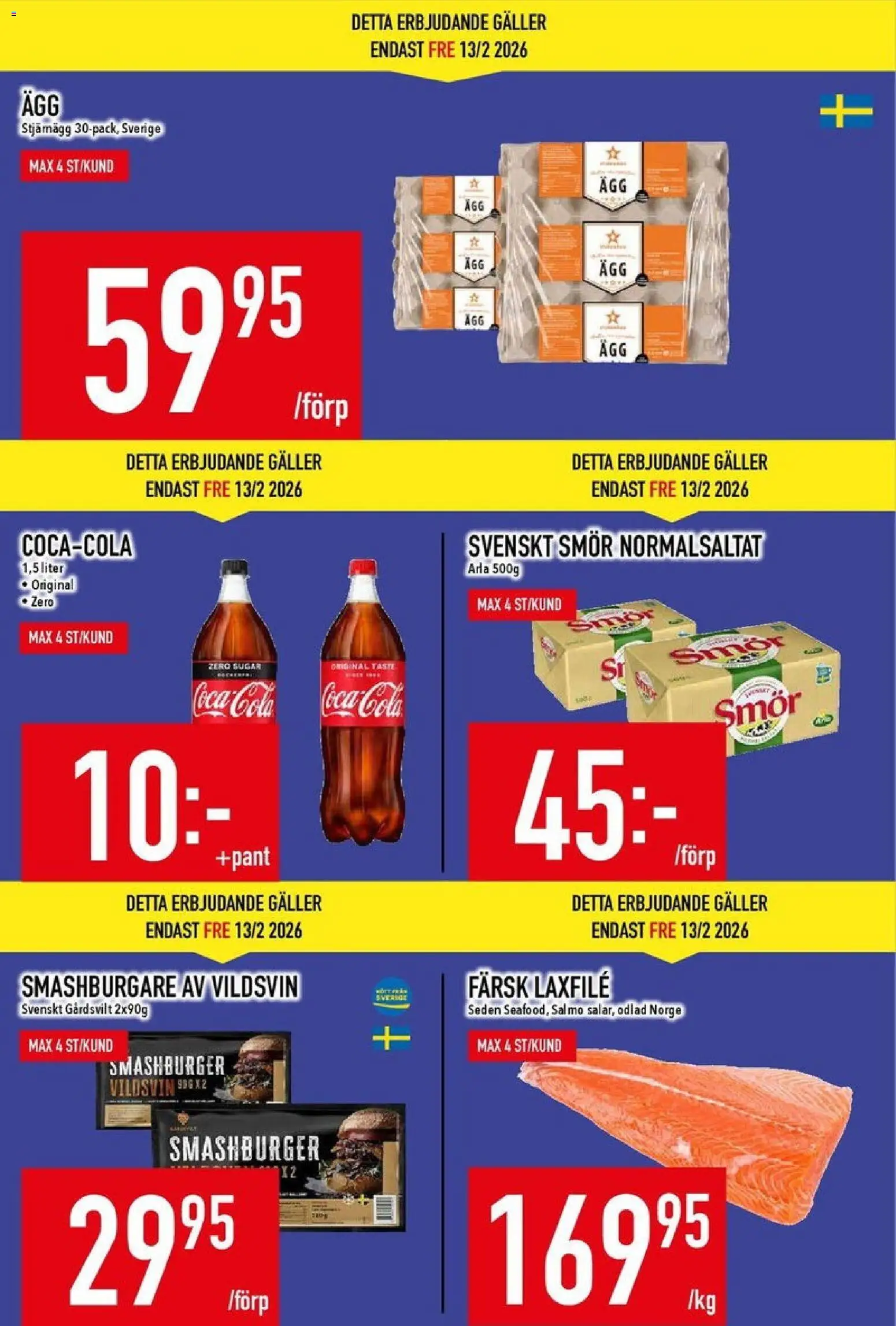 Matdax reklamblad aktuell från 09.02.2026 | Sida: 4