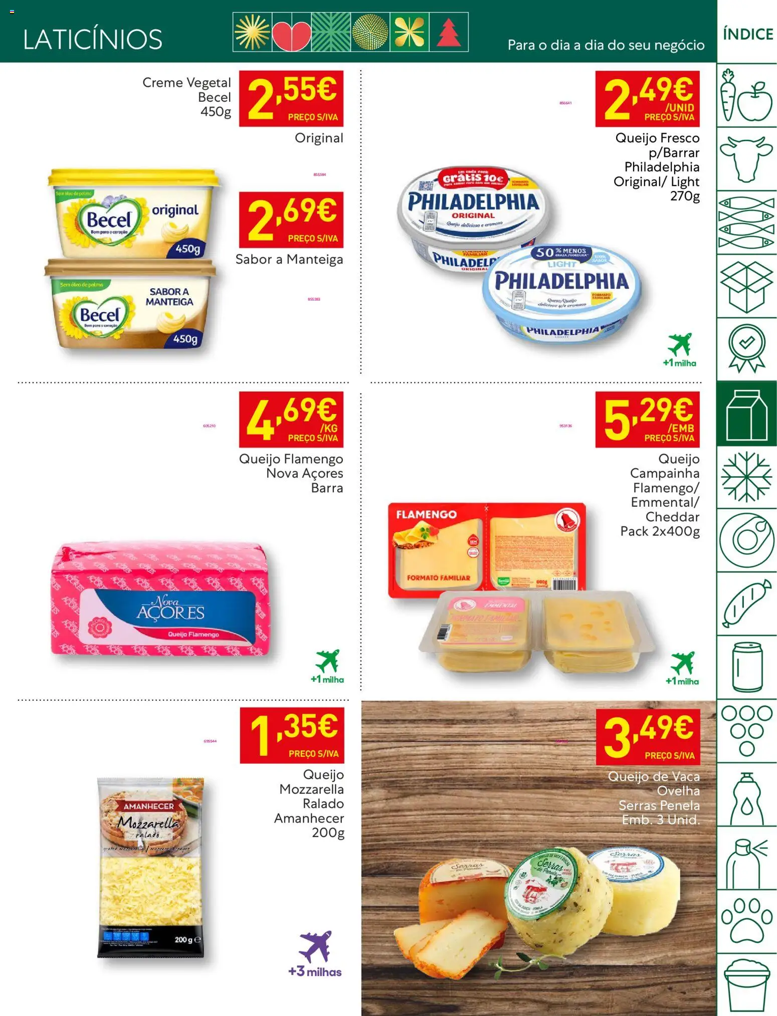 Recheio folheto │ válido de 16.12.2025 | Página: 13 | Produtos: Flores, Óleo, Cheddar, Creme