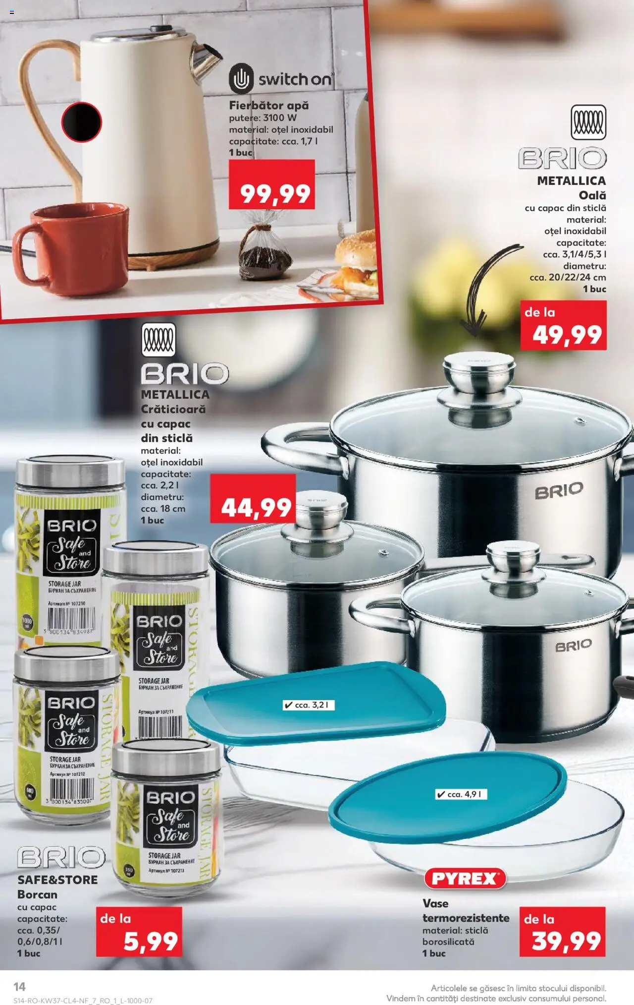 Kaufland RO akciós ujság - amely érvényes a következő dátumtól: 10.09.2025 | Oldal: 14