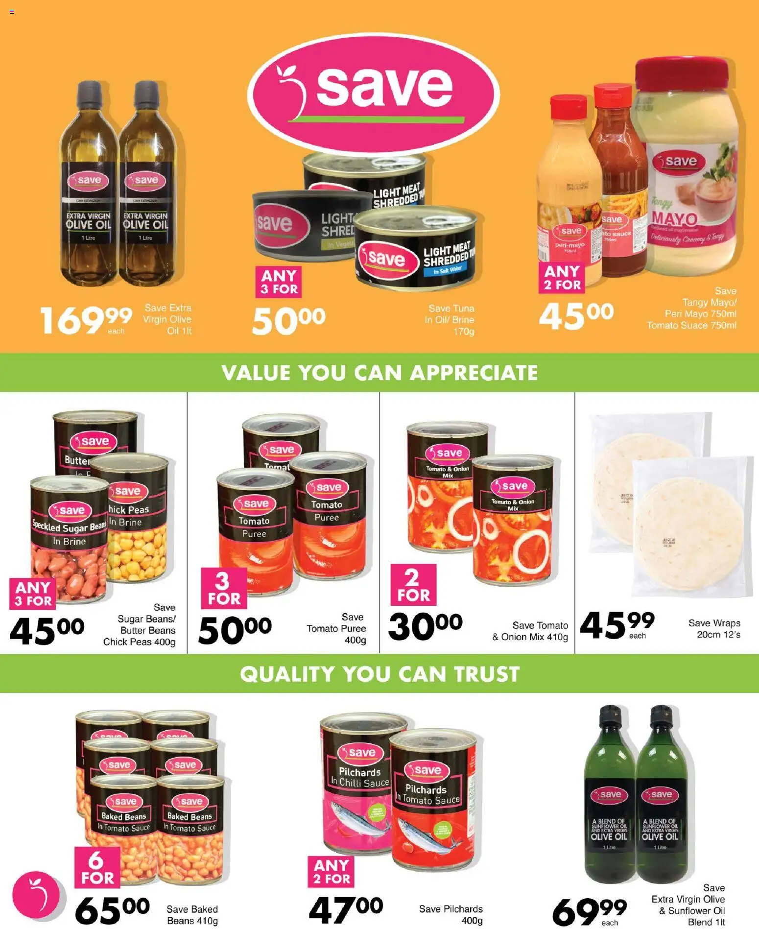 New Save catalogue – valid from 13.11.2025 | Page: 17 | Products: Baked beans, Light, Mayonnaise, Salt