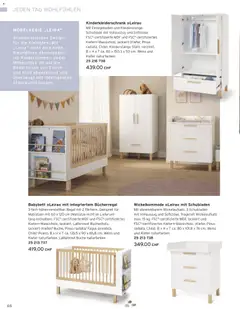 Tchibo aktionen Frühling Kids ab 10.03.2026 gültig | Seite: 66 | Produkte: Matratze, Regal, Babybett, Lattenrost