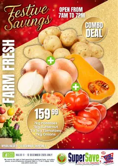 Super Save specials catalogue – valid from 11.12.2025