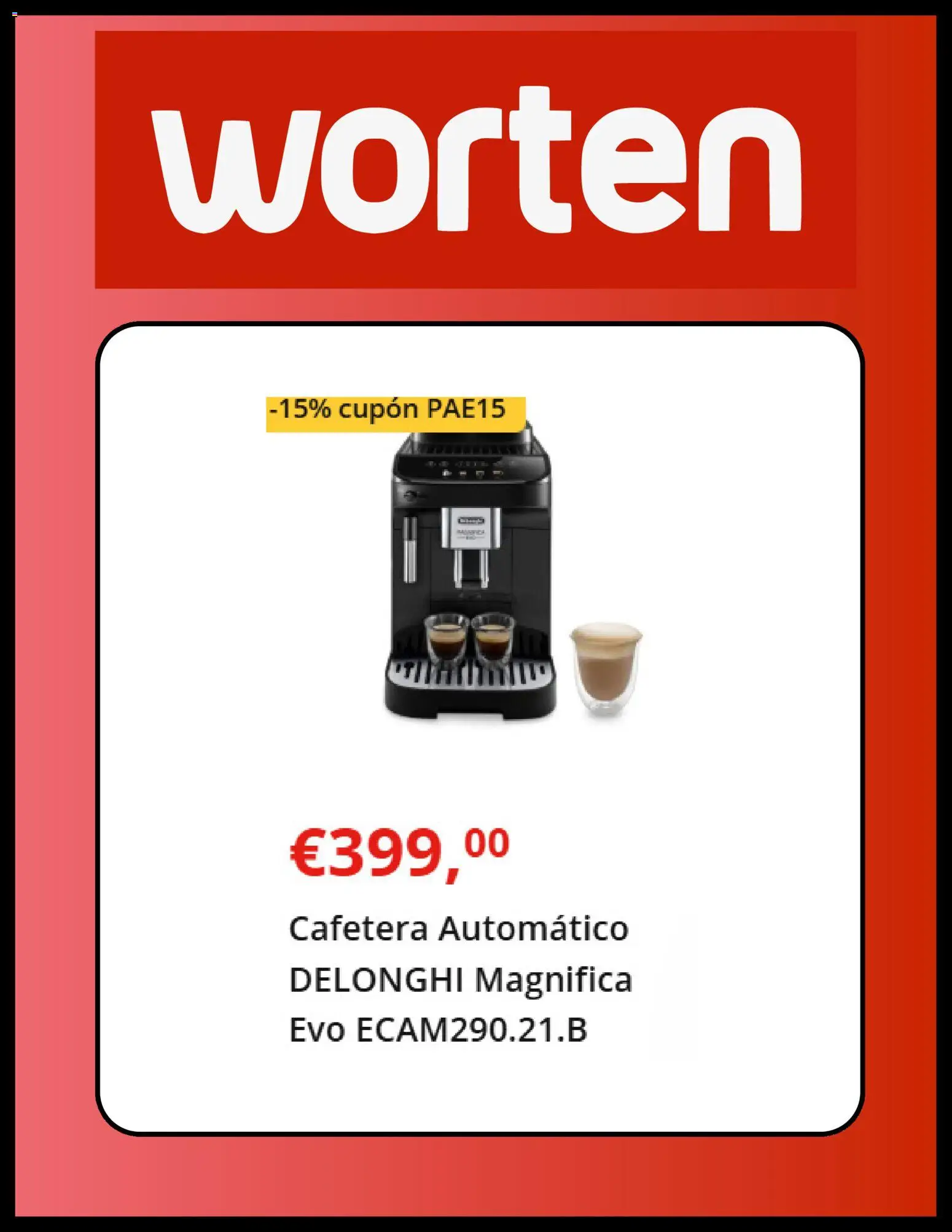 Worten folleto │ válido desde el 01.04.2026 | Página: 3 | Productos: Cafetera