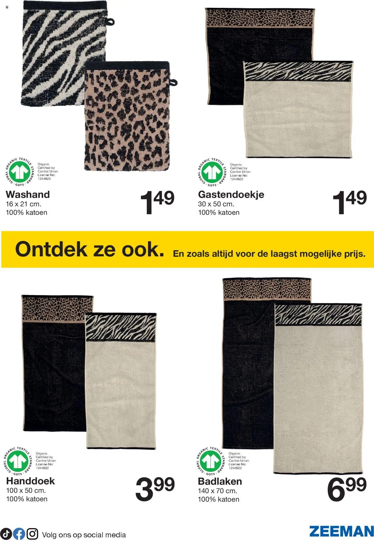  | Pagina: 31 | Producten: Handdoek