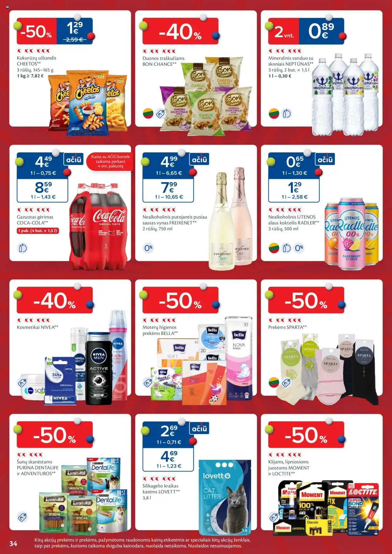MAXIMA leidinys│galioja nuo 19.08.2025 | Puslapis: 34 | Prekių: Vynas, Mineralinis vanduo