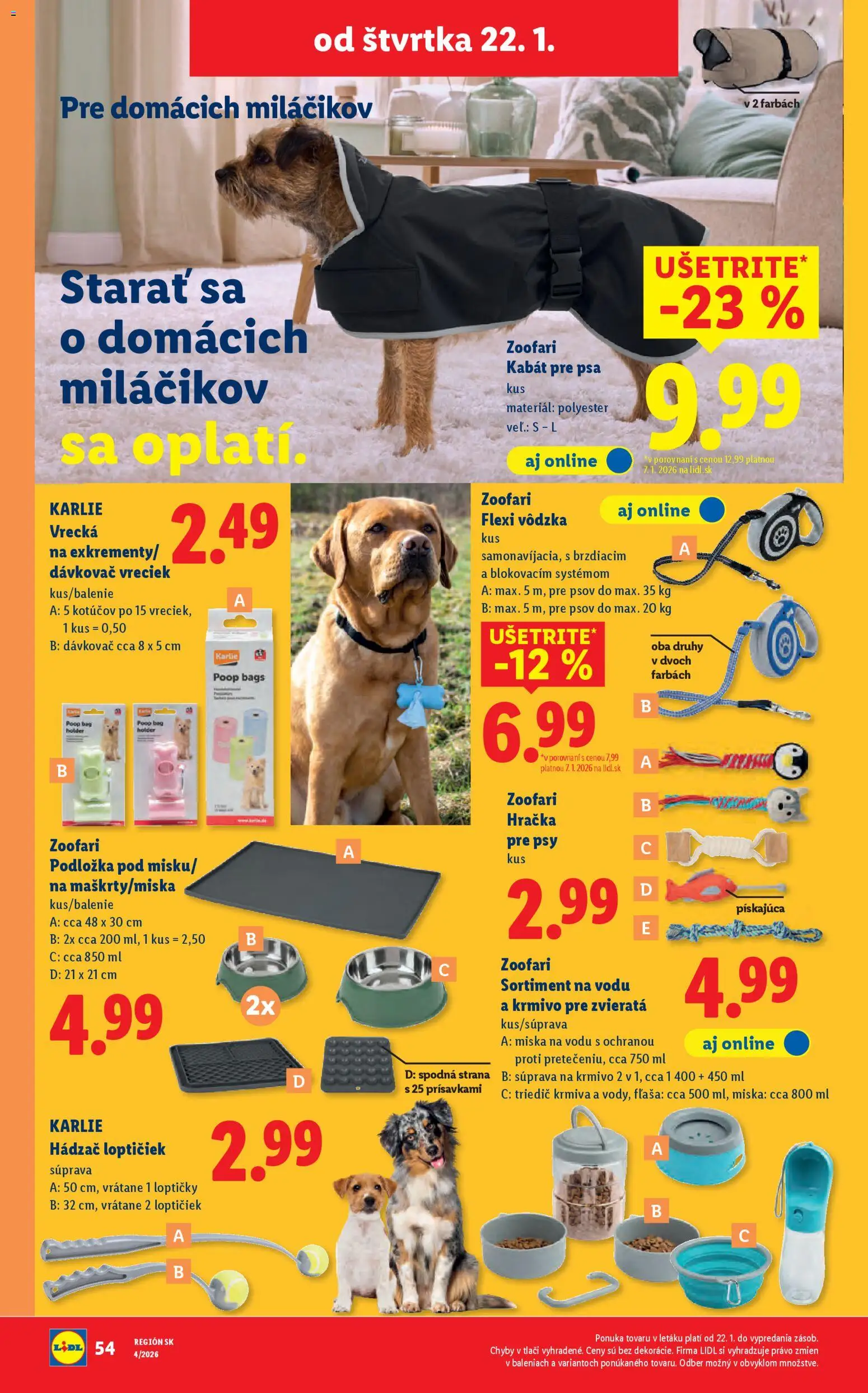 Nové Lidl akcie – leták je platný od 19.01.2026 | Strana: 86 | Produkty: Kabát