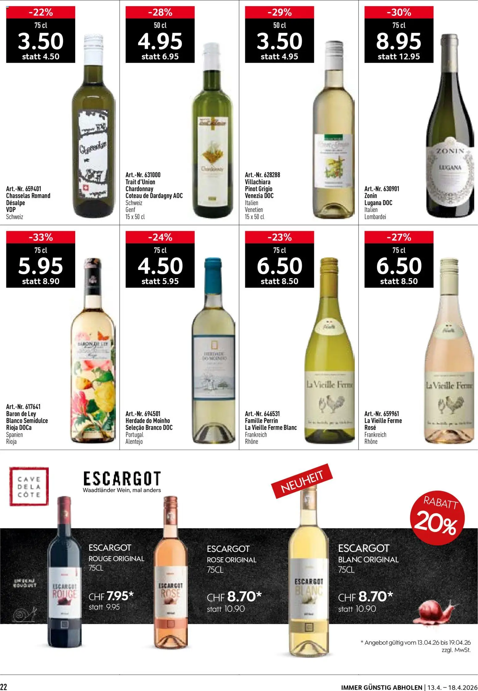 Prodega aktionen – gültig ab 13.04.2026 | Seite: 22 | Produkte: Rouge