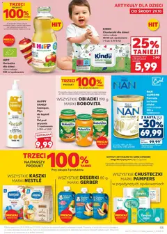Pogląd oferty "Kaufland gazetka" - ważna od 29.10.2025 | Strona: 55 | Produkty: Karta, Malina, Mleka, Prysznic