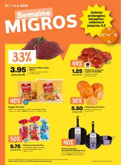 Migros Aktionen FR ab 27.01.2026 gültig