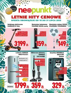 Neopunkt Gazetka od 18.07.2025 | Strona: 8 | Produkty: Smartfon, Wentylator, Bateria, Odkurzacz pionowy