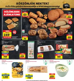 Interspar akciós ujság - amely érvényes a következő dátumtól: 31.07.2025 | Oldal: 6 | Termékek: Croissant, Bagett, Császárzsemle, Kenyér