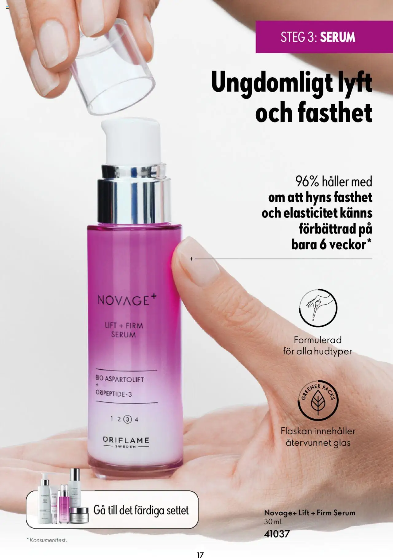 Oriflame reklamblad aktuell från 23.11.2023 | Sida: 17 | Produkter: Serum