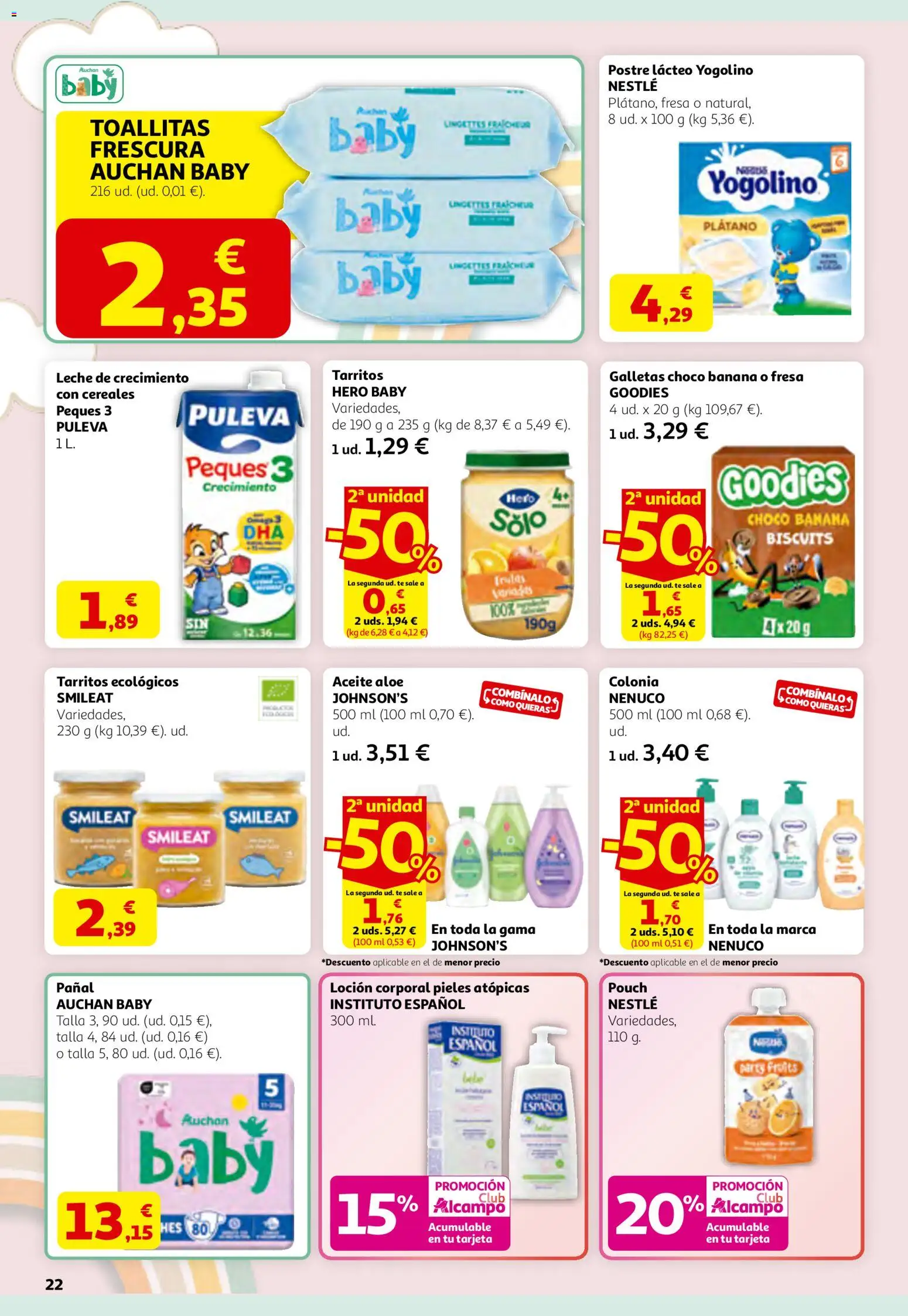 Alcampo  HG Catalán Activa´t a la Primavera │ válido desde el 12.03.2026 | Página: 22 | Productos: Leche, Loción corporal, Aceite, Té