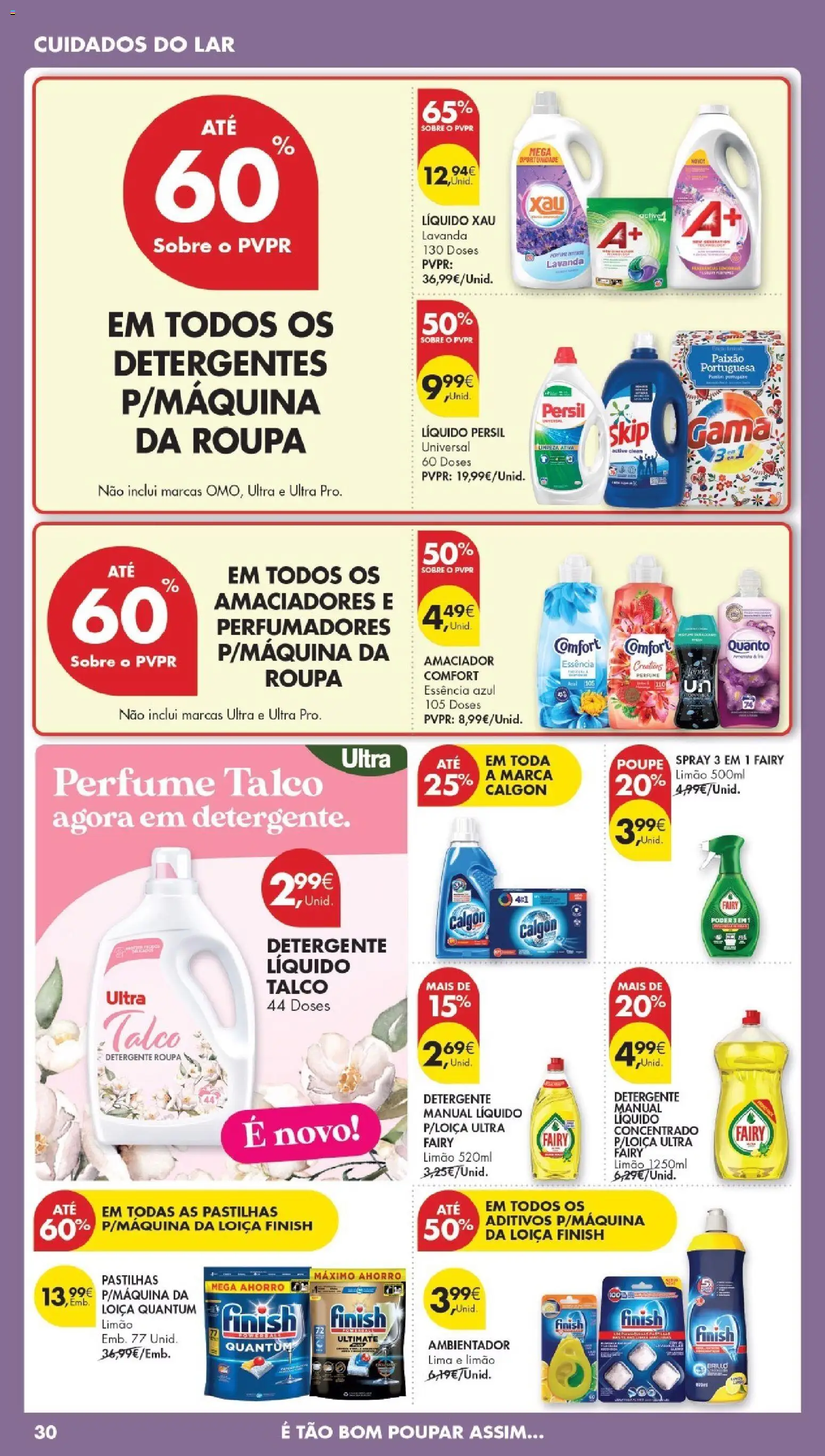 Pingo Doce Poupe Esta Semana Madeira │ válido de 21.04.2026 | Página: 30 | Produtos: Perfume, Detergente, Persil