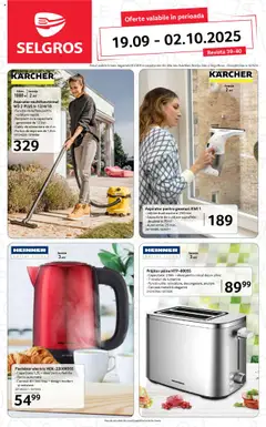 Ofertele Selgros valabile de la 19.09.2025