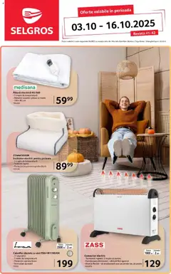 Ofertele Selgros valabile de la 03.10.2025