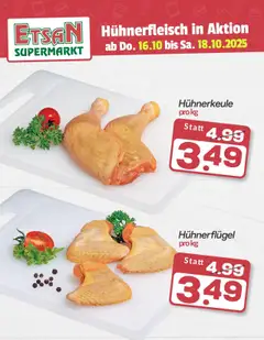 ETSAN Hühnerfleisch in Aktion ab 16.10.2025 gültig | Seite: 1