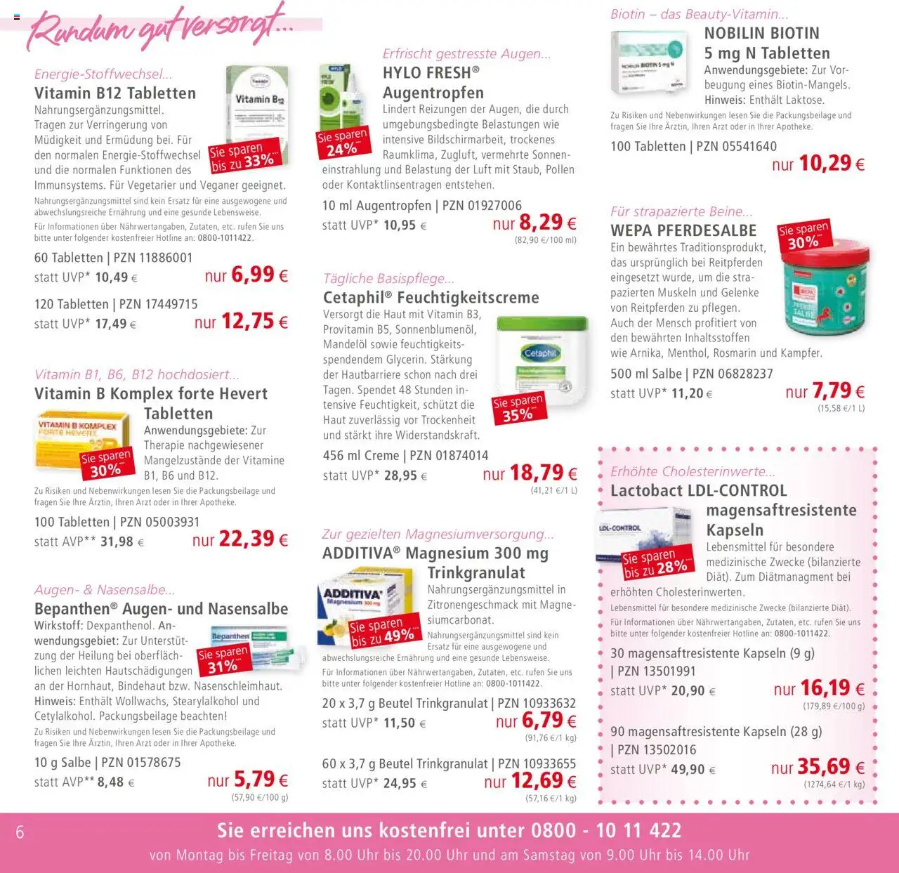 Apotal Prospekt 	 - gültig ab dem 16.07.2025 | Seite: 6 | Produkte: Creme, Uhr