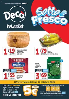 Anteprima del volantino Decò Market - Napoli catalogo valido a partire dal 03.10.2025