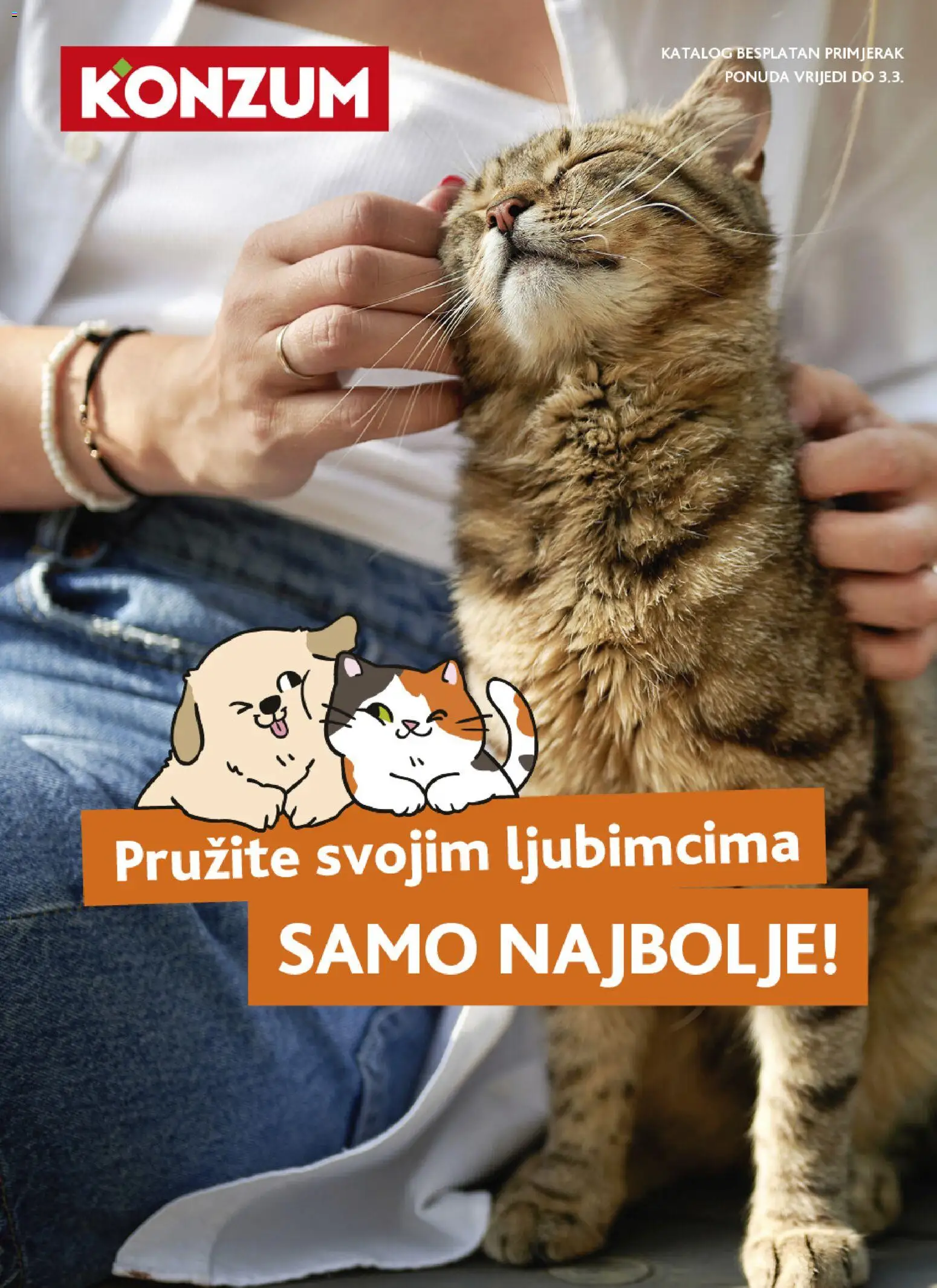 Konzum HR akciós ujság - amely érvényes a következő dátumtól: 19.02.2026 | Oldal: 1