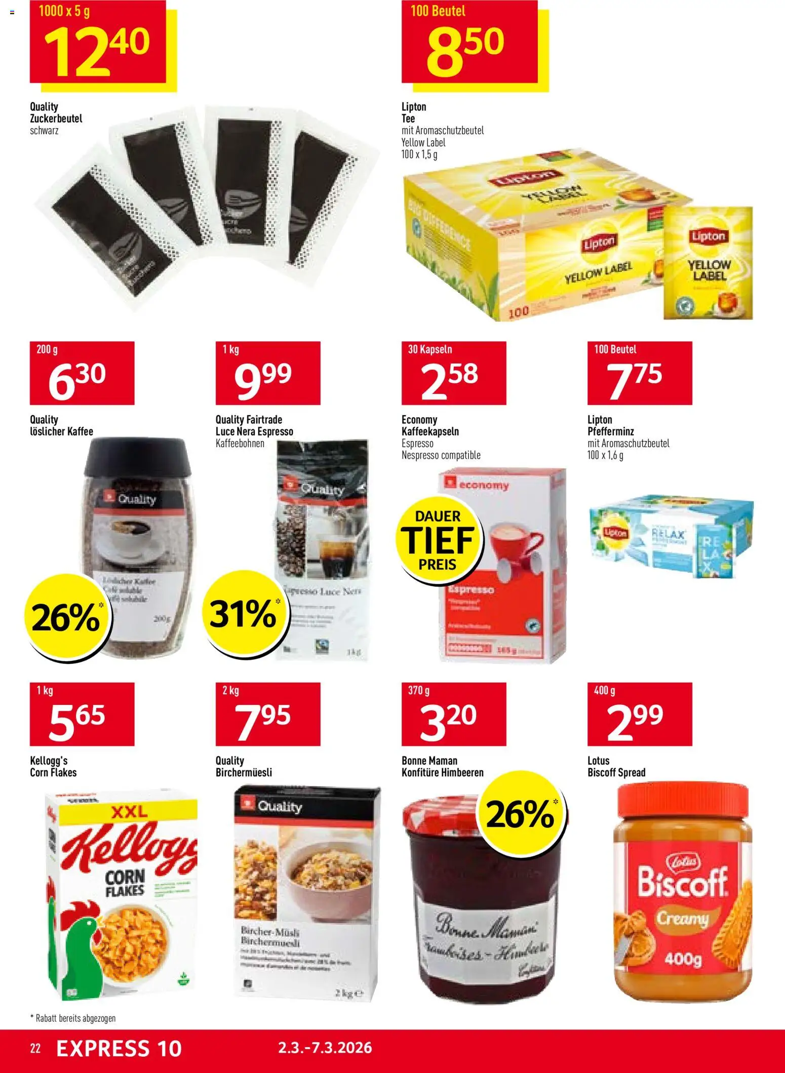 Prodega Aktionen – gültig ab 02.03.2026 | Seite: 22 | Produkte: Kaffee