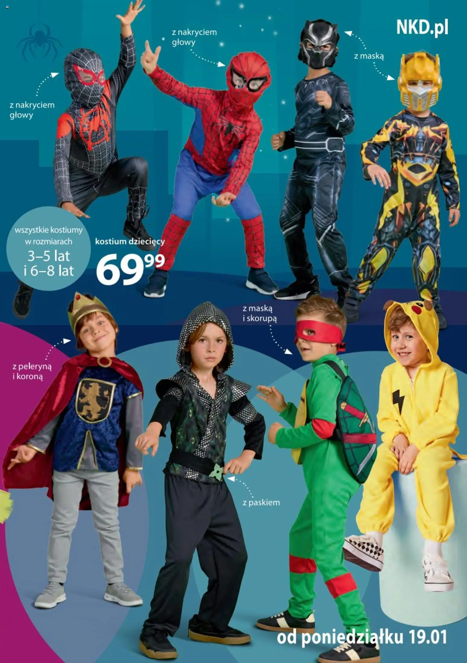 NKD Gazetka od 19.01.2026 | Strona: 3 | Produkty: Maska