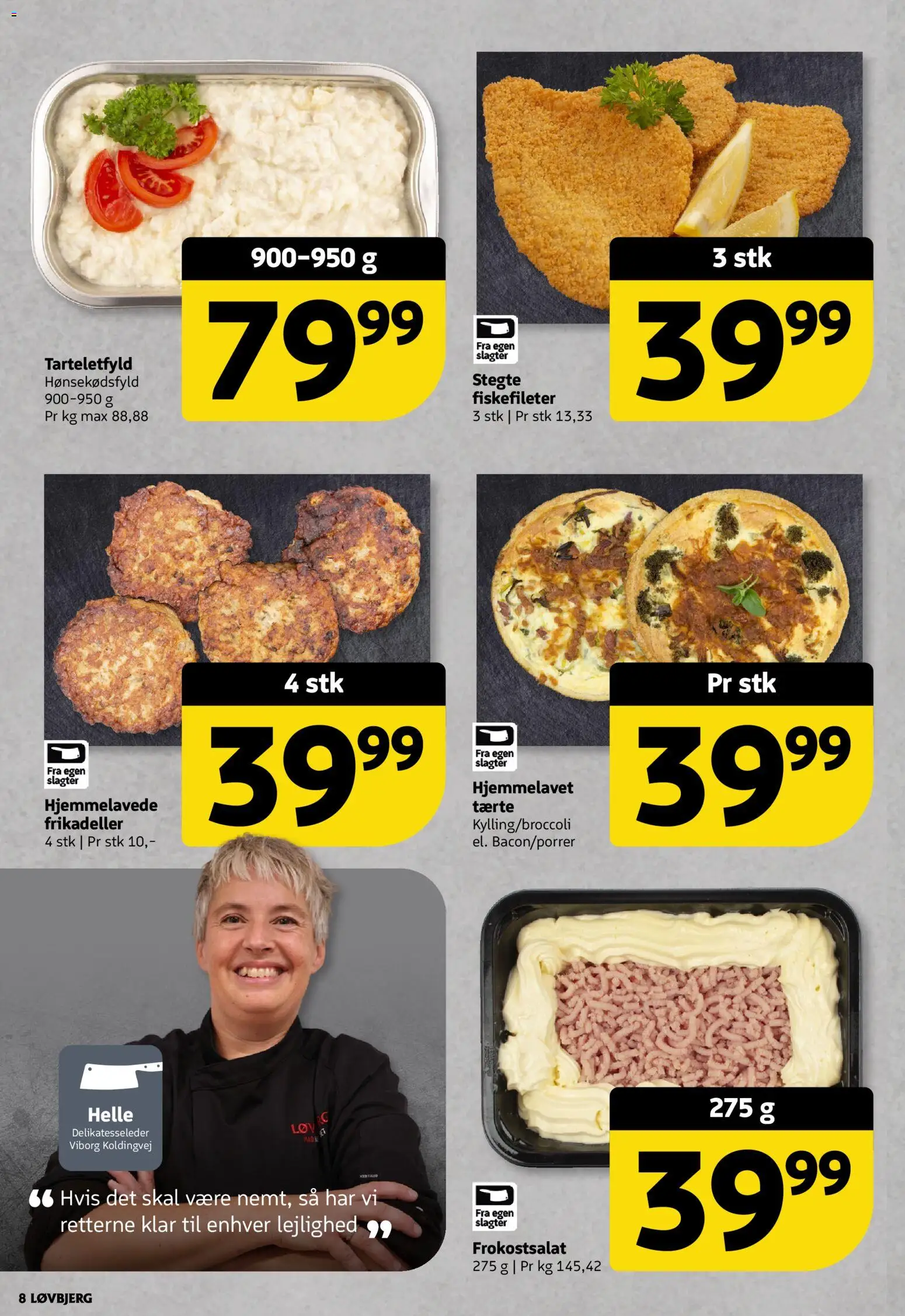 Løvbjerg tilbudsavis – gyldig fra 27.03.2026 | Side: 8 | Produkter: Frikadeller