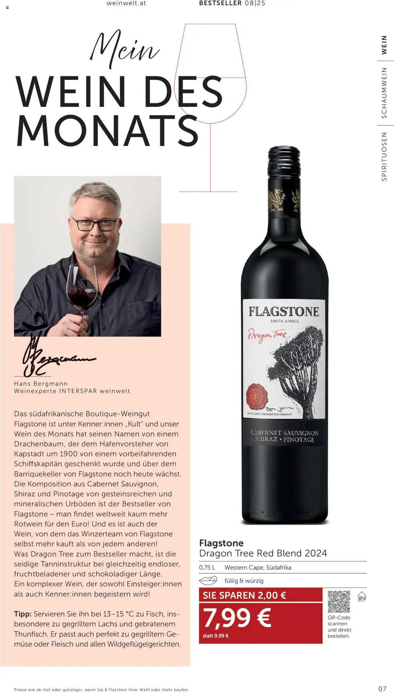 Interspar Wein Welt gültig ab 24.07.2025 | Seite: 7 | Produkte: Wein