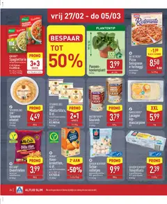 Aldi folder week 9 - Voorbeeld van een folder van Aldi, geldig van 23.02.2026 | Pagina: 24 | Producten: Pizza, Mozzarella, Kip, Kaas