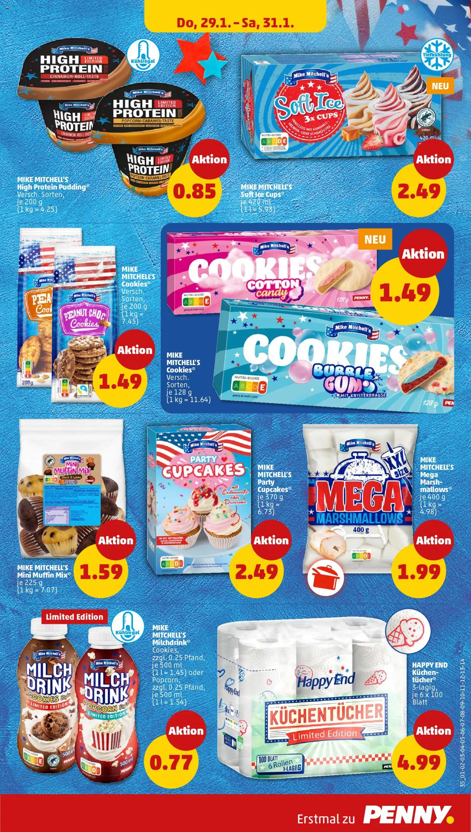 Penny Prospekt 	 – gültig ab 26.01.2026 | Seite: 37 | Produkte: High protein pudding, Milch, Pudding, Kuchen