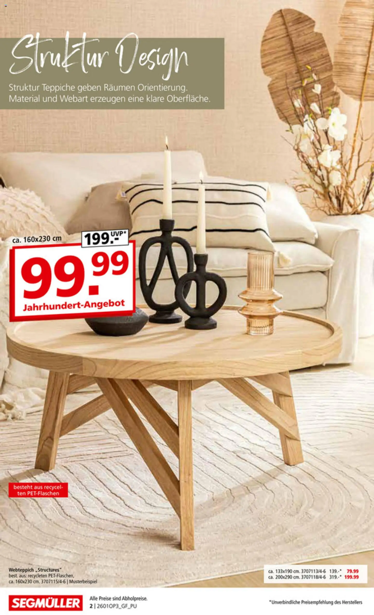 Segmüller Teppich Spezial  – gültig ab 29.12.2025 | Seite: 2