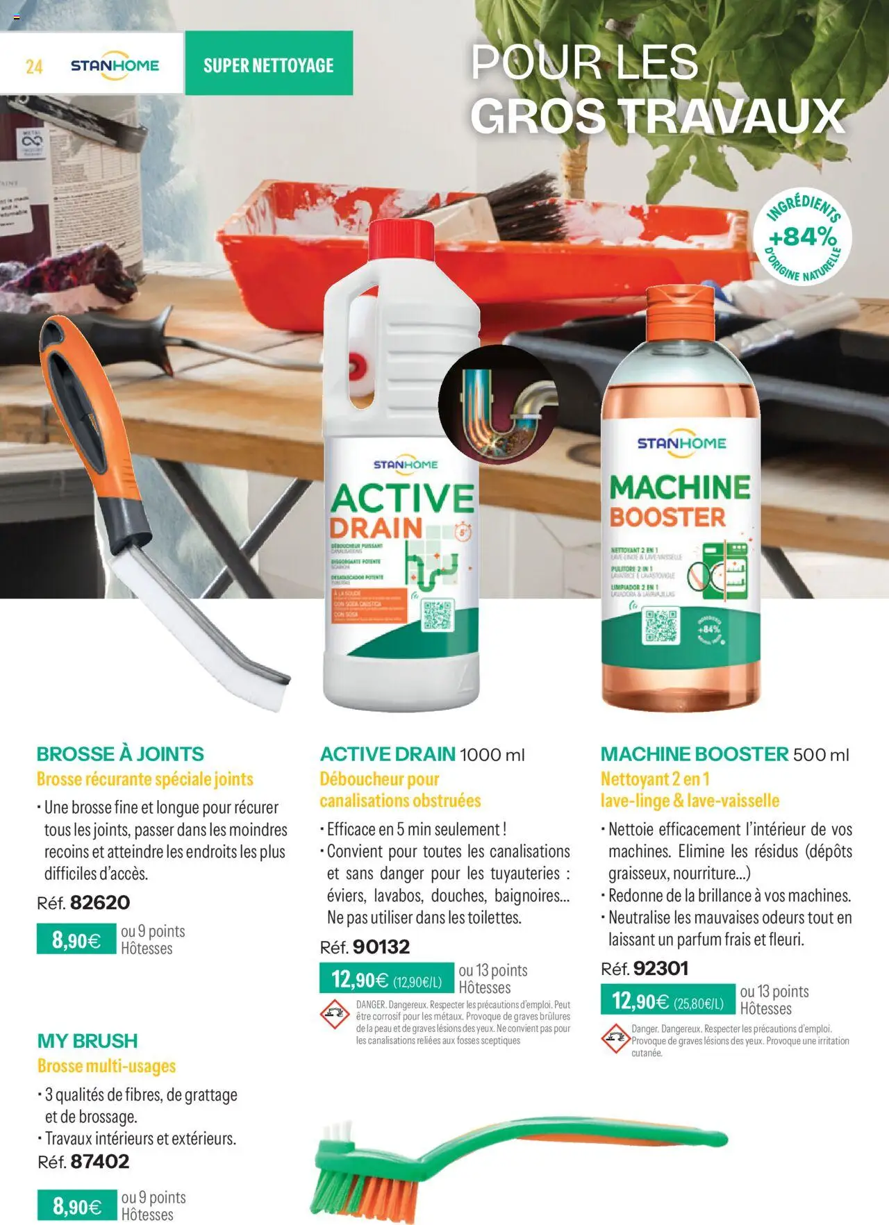 {H1} | Page: 24 | Produits: Lave-vaisselle, Parfum, Brosse à joints, Brosse