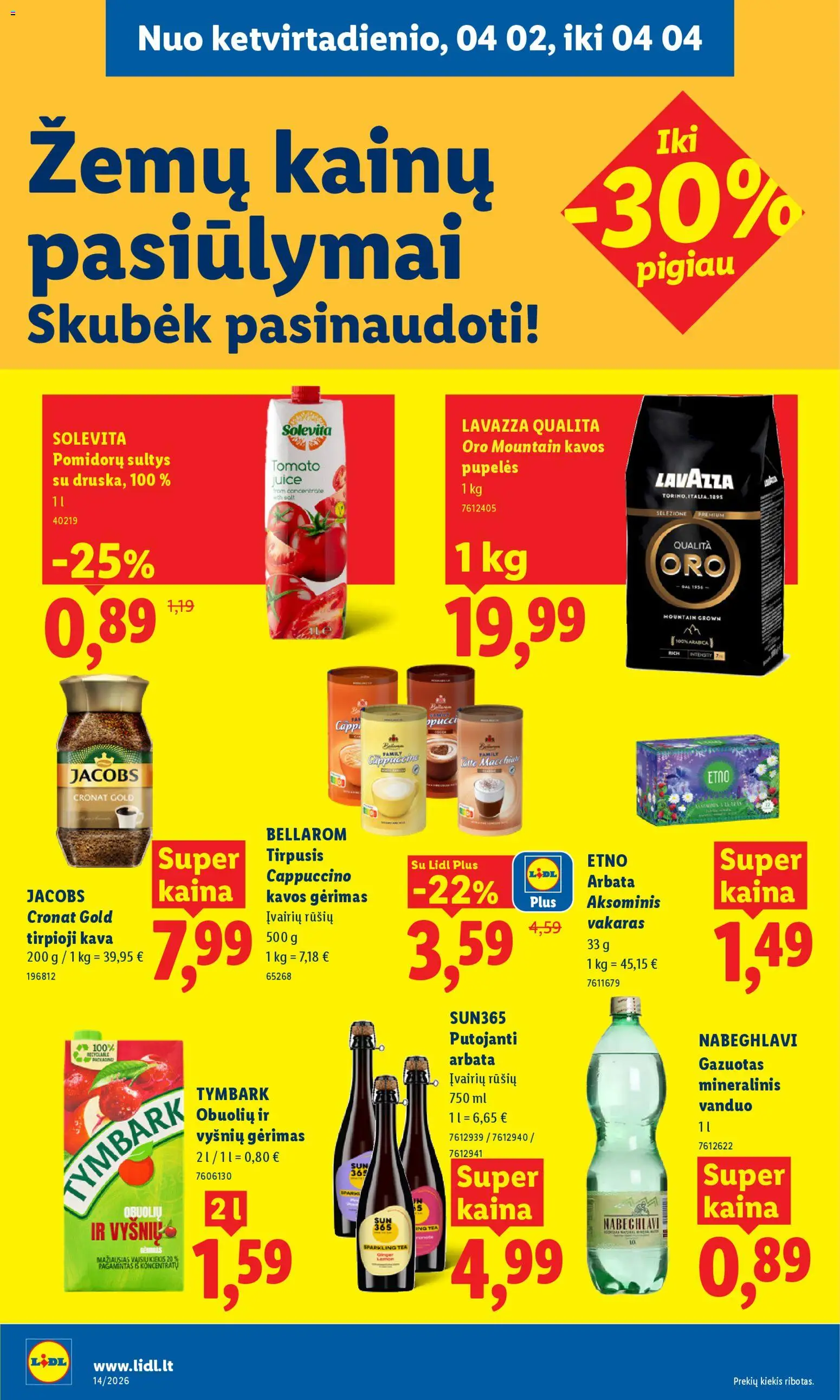 LIDL akcijos nuo 30.03.2026 | Puslapis: 22