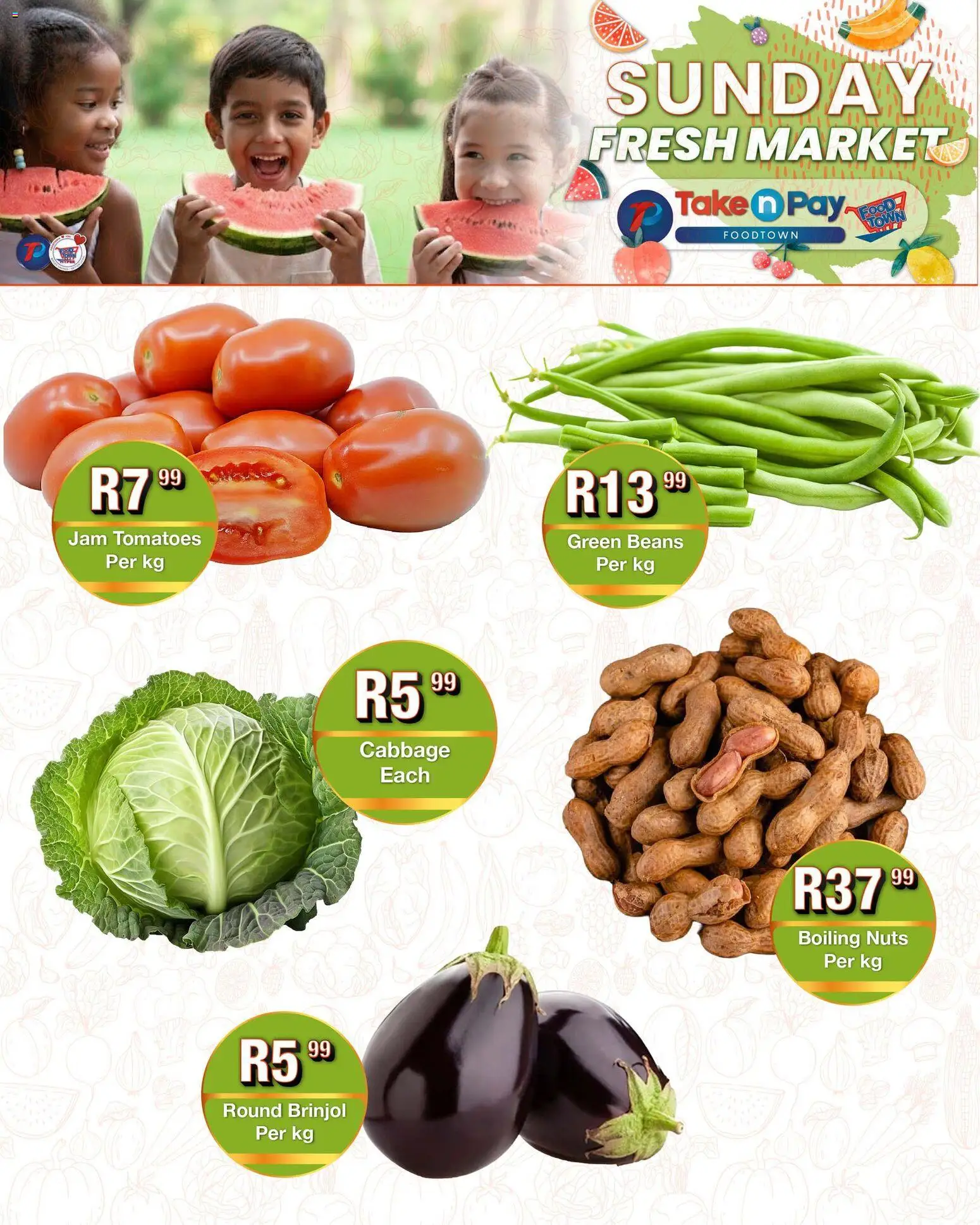 New Take n Pay catalogue – valid from 18.01.2026 | Page: 2 | Products: Beans, Jam, Tomatoes, Nuts