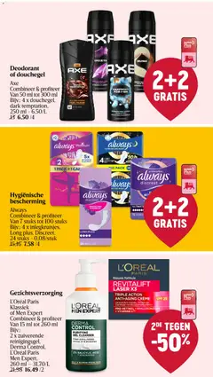 Delhaize folder week 48 - Voorbeeld van een folder van Delhaize, geldig van 27.11.2025 | Pagina: 34 | Producten: Gel, Crème, Douchegel, Deodorant
