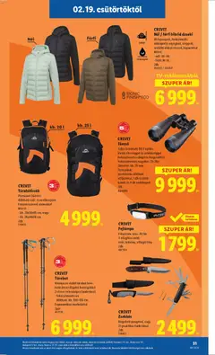 Lidl Akciós újság - amely érvényes a következő dátumtól: 19.02.2026 | Oldal: 31