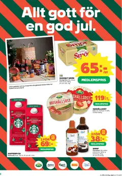 Coop Forum - erbjudanden - Förhandsvisning av reklamblad från butik Coop Forum aktuell från 08.12.2025 | Sida: 2 | Produkter: Galler, Pepsi, Hushållsost, Smör