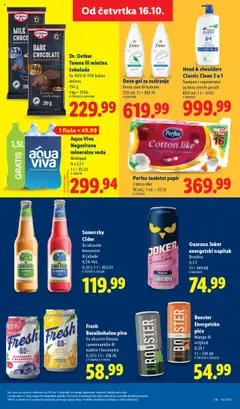 Dove gel za tuširanje, Fresh care ili hydrate 720 ml - pregled Lidl kataloga - važi od 16.10.2025 | Strana: 35