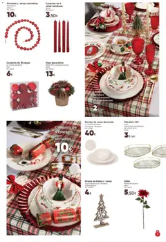 Pré-visualização Hôma Catálogo válido de 24.10.2025 | Página: 9 | Produtos: Árvore de natal, Mesa, Vaso, Velas