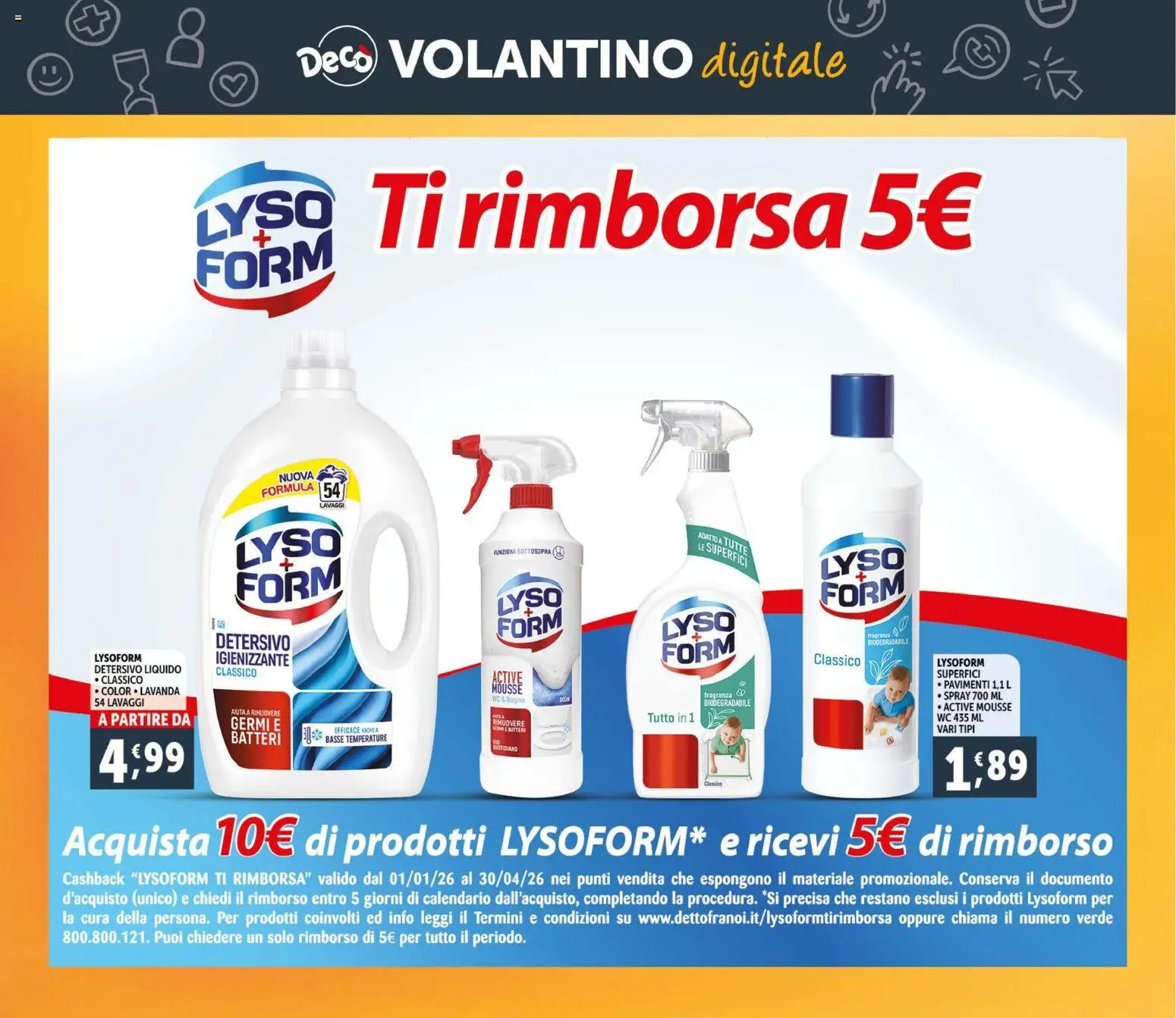 Volantino Decò del 11.02.2026 | Pagina: 33 | Prodotti: WC, Bagno, Fragranza