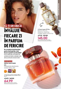 Ofertele Oriflame valabile de la 01.10.2025 | Pagină: 23 | Produse: Curea, Elixir, Parfum, Apă