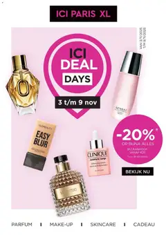 ICI Paris XL - Folder - Voorbeeld van een folder van ICI Paris XL, geldig van 03.11.2025