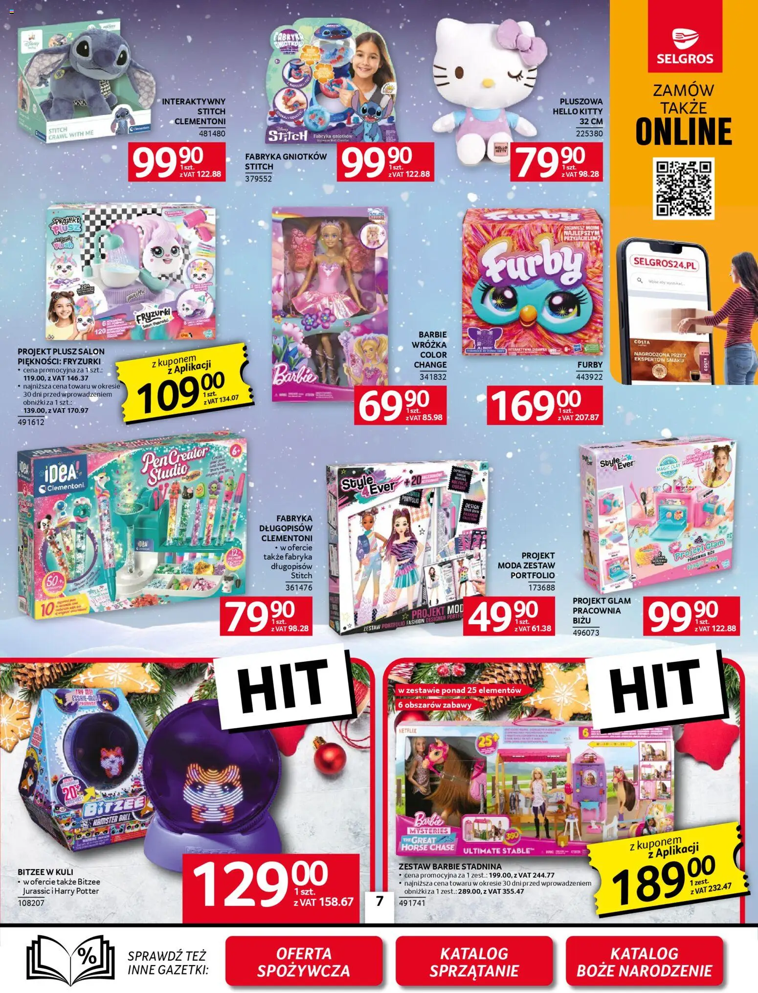Selgros cash&carry Gazetka - Oferta przemysłowa od 06.11.2025 | Strona: 9 | Produkty: Barbie