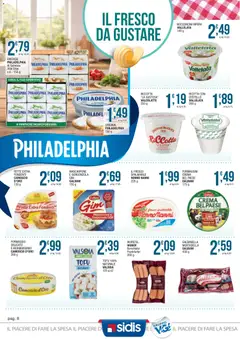 Anteprima del volantino Volantino Sidis valido a partire dal 09.02.2026 | Pagina: 8 | Prodotti: Crema, Wurstel, Tofu, Mascarpone