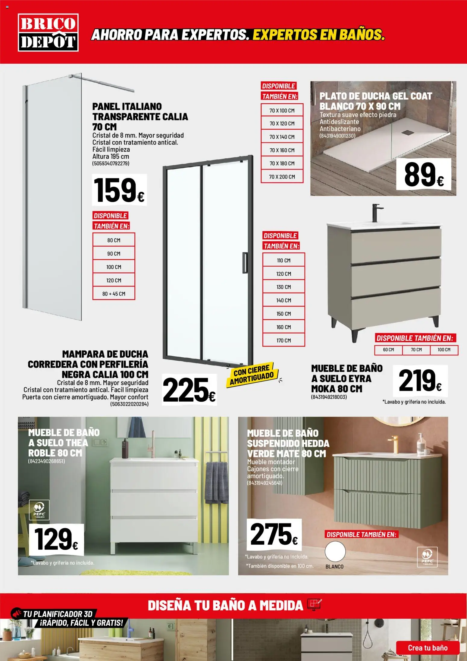 Brico Depôt folleto │ válido desde el 24.04.2026 | Página: 16 | Productos: Baño, Ducha
