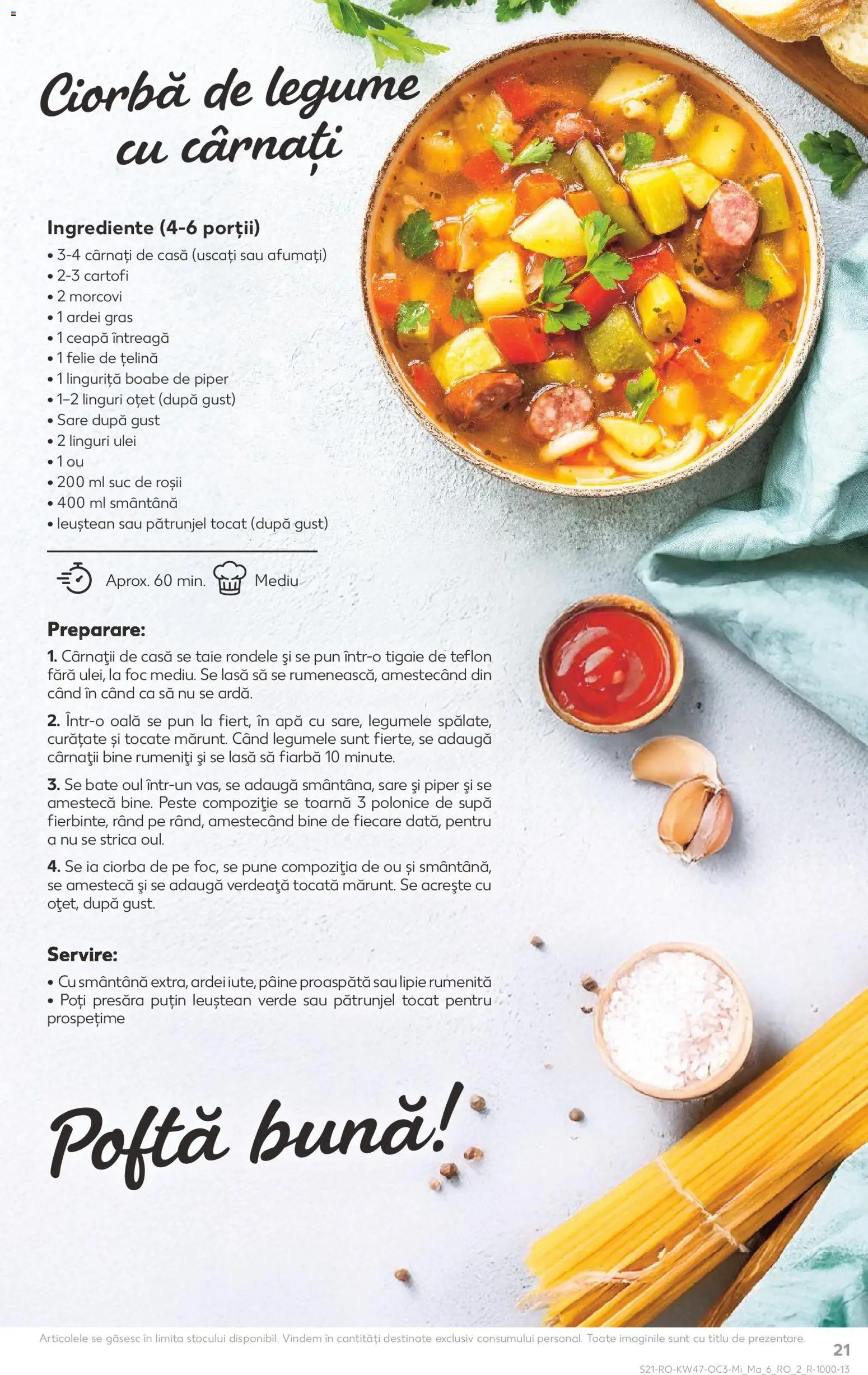 Noul catalog Kaufland – valabil de la 19.11.2025 | Pagină: 21 | Produse: Țelină, Oțet, Cartofi, Ceapă